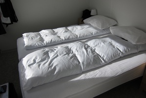 Bed at Dimmuborgir Guesthouse